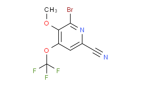 AM100443 | 1806228-34-1 | 2-Bromo-6-cyano-3-methoxy-4-(trifluoromethoxy)pyridine