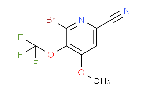 AM100444 | 1804584-24-4 | 2-Bromo-6-cyano-4-methoxy-3-(trifluoromethoxy)pyridine