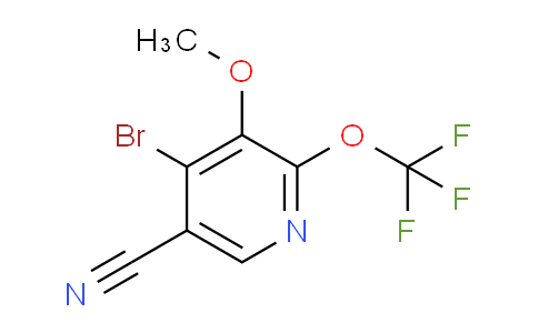 AM100445 | 1804394-08-8 | 4-Bromo-5-cyano-3-methoxy-2-(trifluoromethoxy)pyridine