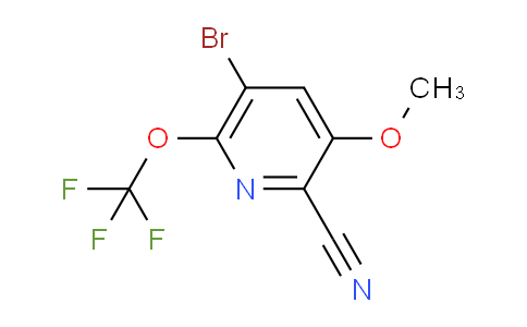 AM100447 | 1804575-97-0 | 5-Bromo-2-cyano-3-methoxy-6-(trifluoromethoxy)pyridine