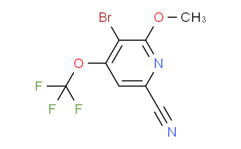 AM100449 | 1804394-30-6 | 3-Bromo-6-cyano-2-methoxy-4-(trifluoromethoxy)pyridine