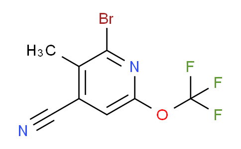 AM100453 | 1803620-61-2 | 2-Bromo-4-cyano-3-methyl-6-(trifluoromethoxy)pyridine