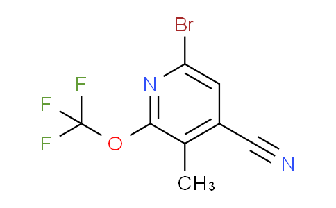 AM100454 | 1804672-90-9 | 6-Bromo-4-cyano-3-methyl-2-(trifluoromethoxy)pyridine