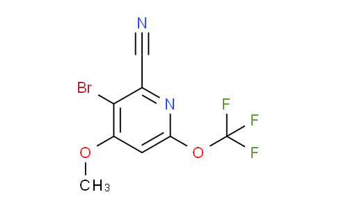 AM100455 | 1803665-02-2 | 3-Bromo-2-cyano-4-methoxy-6-(trifluoromethoxy)pyridine