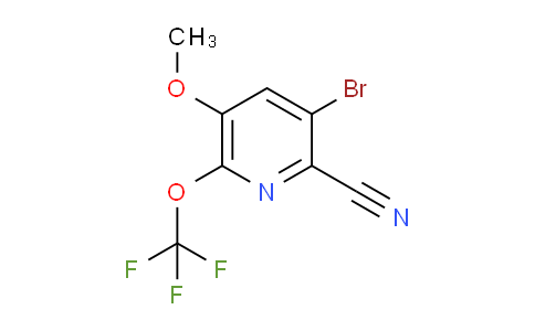 AM100456 | 1806080-76-1 | 3-Bromo-2-cyano-5-methoxy-6-(trifluoromethoxy)pyridine