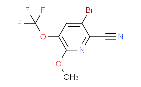 AM100457 | 1804393-80-3 | 3-Bromo-2-cyano-6-methoxy-5-(trifluoromethoxy)pyridine