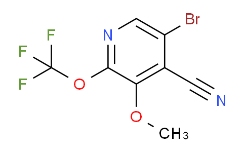 5-Bromo-4-cyano-3-methoxy-2-(trifluoromethoxy)pyridine