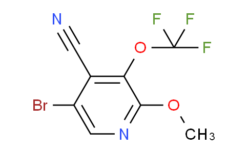 5-Bromo-4-cyano-2-methoxy-3-(trifluoromethoxy)pyridine