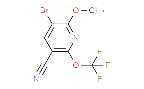 3-Bromo-5-cyano-2-methoxy-6-(trifluoromethoxy)pyridine