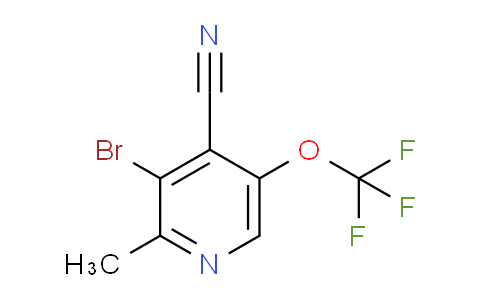 AM100471 | 1804648-05-2 | 3-Bromo-4-cyano-2-methyl-5-(trifluoromethoxy)pyridine