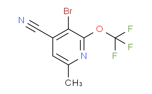 AM100473 | 1804648-10-9 | 3-Bromo-4-cyano-6-methyl-2-(trifluoromethoxy)pyridine