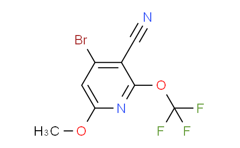 AM100476 | 1806081-05-9 | 4-Bromo-3-cyano-6-methoxy-2-(trifluoromethoxy)pyridine