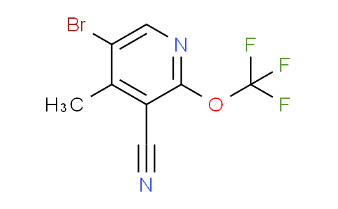 AM100477 | 1803524-50-6 | 5-Bromo-3-cyano-4-methyl-2-(trifluoromethoxy)pyridine