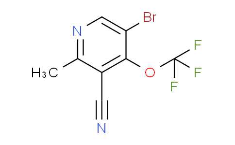 AM100478 | 1804593-98-3 | 5-Bromo-3-cyano-2-methyl-4-(trifluoromethoxy)pyridine