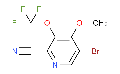 AM100480 | 1806228-50-1 | 5-Bromo-2-cyano-4-methoxy-3-(trifluoromethoxy)pyridine