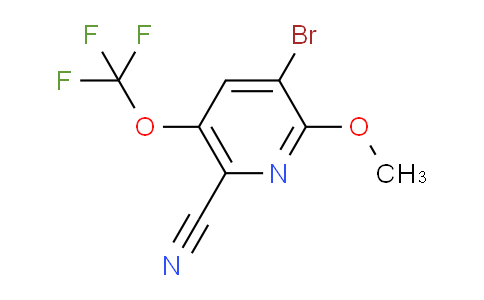 AM100481 | 1804647-85-5 | 3-Bromo-6-cyano-2-methoxy-5-(trifluoromethoxy)pyridine