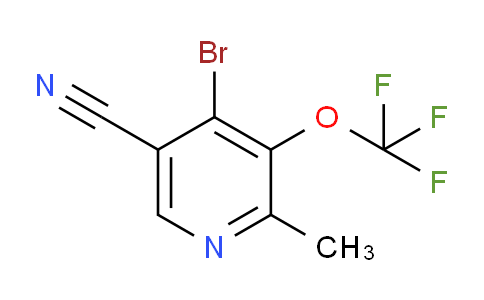 AM100491 | 1803524-54-0 | 4-Bromo-5-cyano-2-methyl-3-(trifluoromethoxy)pyridine