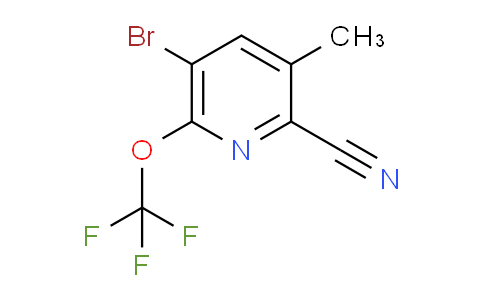 AM100492 | 1806012-52-1 | 5-Bromo-2-cyano-3-methyl-6-(trifluoromethoxy)pyridine