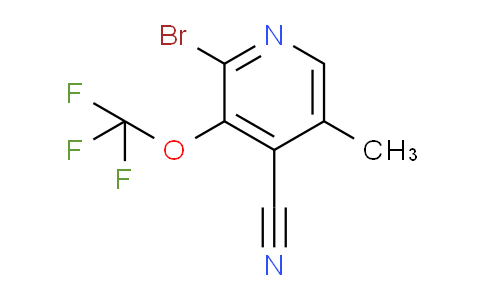 AM100493 | 1803524-43-7 | 2-Bromo-4-cyano-5-methyl-3-(trifluoromethoxy)pyridine