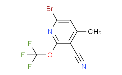 AM100499 | 1806228-60-3 | 6-Bromo-3-cyano-4-methyl-2-(trifluoromethoxy)pyridine