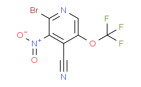 AM100501 | 1806012-56-5 | 2-Bromo-4-cyano-3-nitro-5-(trifluoromethoxy)pyridine