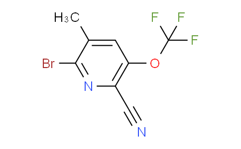 AM100502 | 1804394-66-8 | 2-Bromo-6-cyano-3-methyl-5-(trifluoromethoxy)pyridine