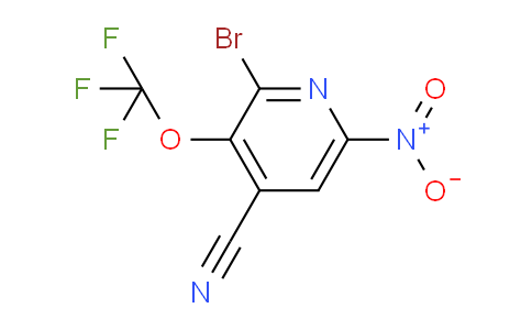 AM100503 | 1804388-54-2 | 2-Bromo-4-cyano-6-nitro-3-(trifluoromethoxy)pyridine