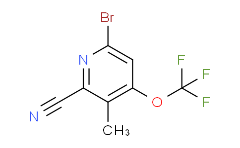 AM100506 | 1804576-08-6 | 6-Bromo-2-cyano-3-methyl-4-(trifluoromethoxy)pyridine