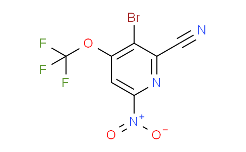 AM100511 | 1806172-02-0 | 3-Bromo-2-cyano-6-nitro-4-(trifluoromethoxy)pyridine