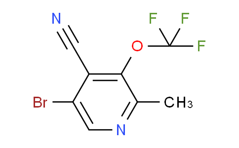 AM100513 | 1804394-78-2 | 5-Bromo-4-cyano-2-methyl-3-(trifluoromethoxy)pyridine