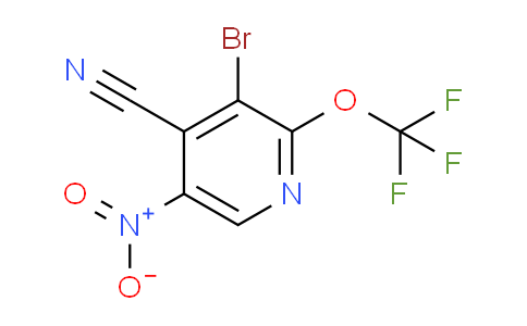 AM100514 | 1804541-82-9 | 3-Bromo-4-cyano-5-nitro-2-(trifluoromethoxy)pyridine