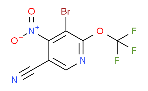 AM100516 | 1806012-84-9 | 3-Bromo-5-cyano-4-nitro-2-(trifluoromethoxy)pyridine