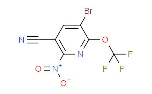 AM100517 | 1804673-18-4 | 3-Bromo-5-cyano-6-nitro-2-(trifluoromethoxy)pyridine