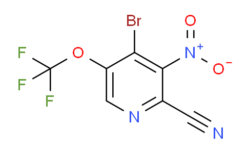 AM100518 | 1803524-67-5 | 4-Bromo-2-cyano-3-nitro-5-(trifluoromethoxy)pyridine