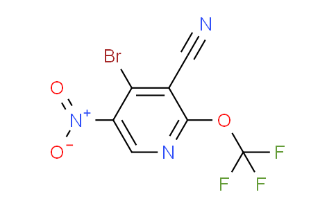 AM100520 | 1804594-20-4 | 4-Bromo-3-cyano-5-nitro-2-(trifluoromethoxy)pyridine