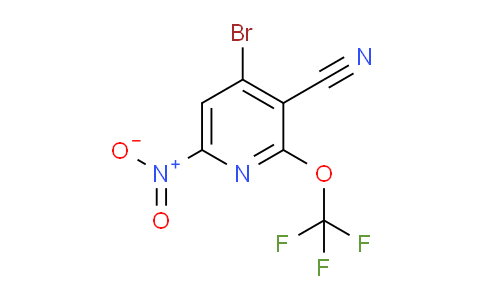 AM100521 | 1804395-89-8 | 4-Bromo-3-cyano-6-nitro-2-(trifluoromethoxy)pyridine