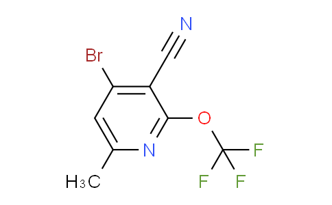 AM100525 | 1806171-96-9 | 4-Bromo-3-cyano-6-methyl-2-(trifluoromethoxy)pyridine