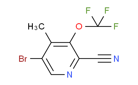 AM100526 | 1804576-18-8 | 5-Bromo-2-cyano-4-methyl-3-(trifluoromethoxy)pyridine