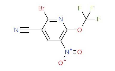 AM100528 | 1804576-21-3 | 2-Bromo-3-cyano-5-nitro-6-(trifluoromethoxy)pyridine