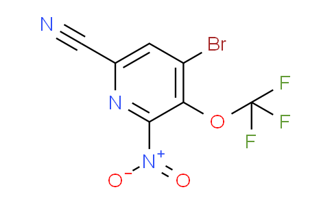 4-Bromo-6-cyano-2-nitro-3-(trifluoromethoxy)pyridine