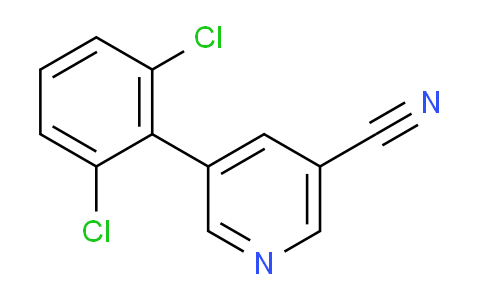 5-(2,6-Dichlorophenyl)nicotinonitrile