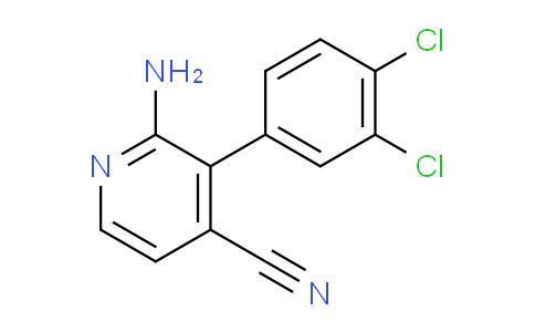 2-Amino-3-(3,4-dichlorophenyl)isonicotinonitrile