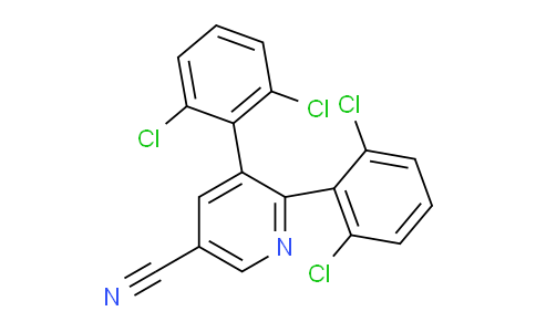 5,6-Bis(2,6-dichlorophenyl)nicotinonitrile