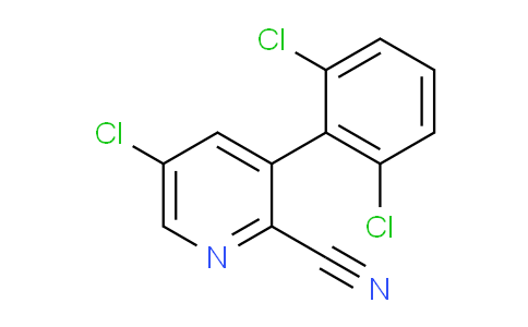 5-Chloro-3-(2,6-dichlorophenyl)picolinonitrile