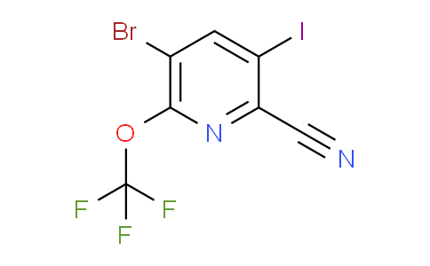 AM100559 | 1804672-70-5 | 5-Bromo-2-cyano-3-iodo-6-(trifluoromethoxy)pyridine