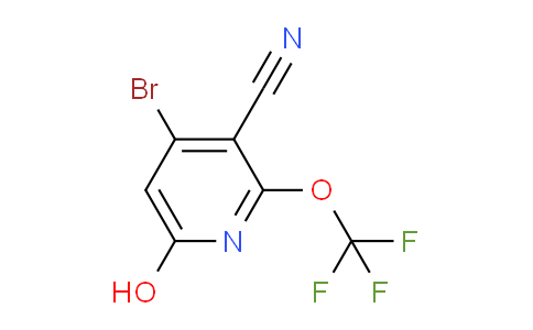 AM100562 | 1806107-69-6 | 4-Bromo-3-cyano-6-hydroxy-2-(trifluoromethoxy)pyridine