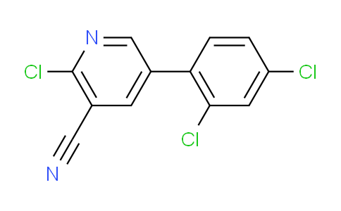 2-Chloro-5-(2,4-dichlorophenyl)nicotinonitrile