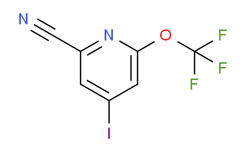 2-Cyano-4-iodo-6-(trifluoromethoxy)pyridine