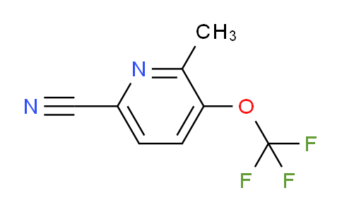 6-Cyano-2-methyl-3-(trifluoromethoxy)pyridine