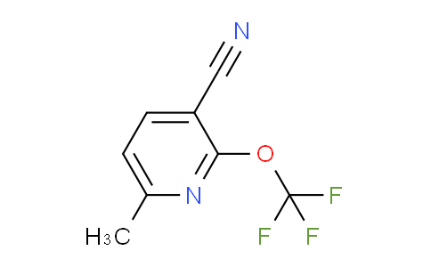 3-Cyano-6-methyl-2-(trifluoromethoxy)pyridine